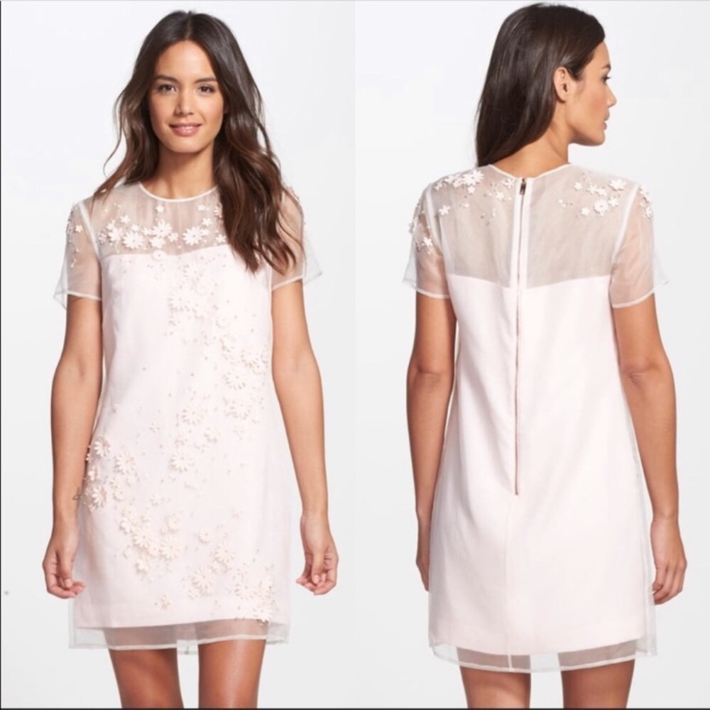 Ted Baker Findon Embellished Silk Dress Size 2 NWT - Picture 2 of 3